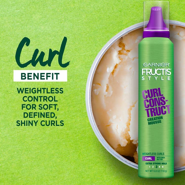 Benefits of Garnier Curl Construct Creation Hair Mousse